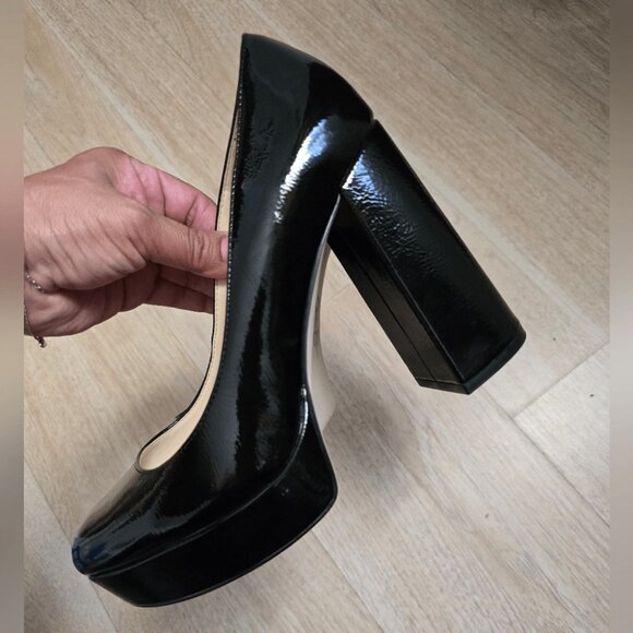 New Jessica Simpson Dylexi Platform Patent Leather Pump - Picture 4 of 12